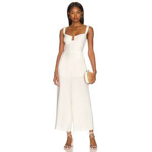 ASTR the Label Versailles Jumpsuit in Vanilla